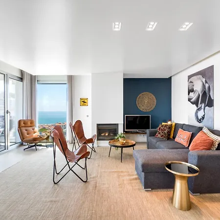Penthouse Boa Vista - Private Pool & Sea Views Apartamento *
