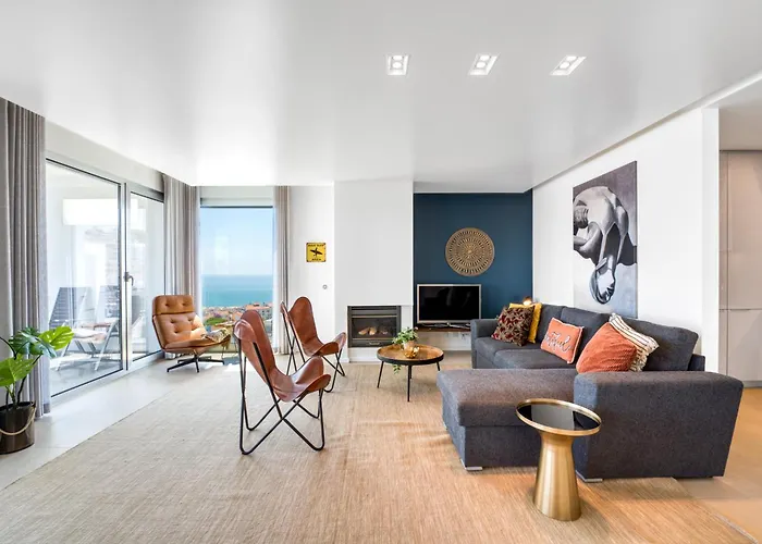 Penthouse Boa Vista - Private Pool & Sea Views Apartmán *