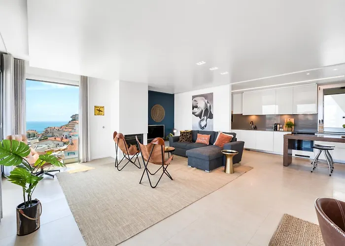 아파트 Penthouse Boa Vista - Private Pool & Sea Views *