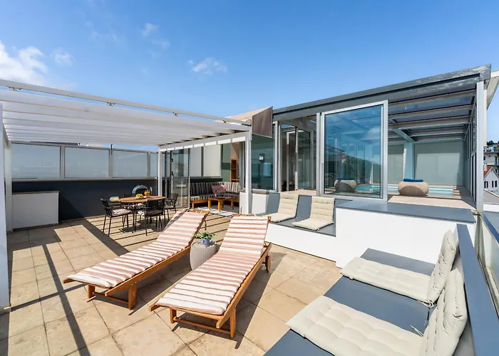 아파트 Penthouse Boa Vista - Private Pool & Sea Views